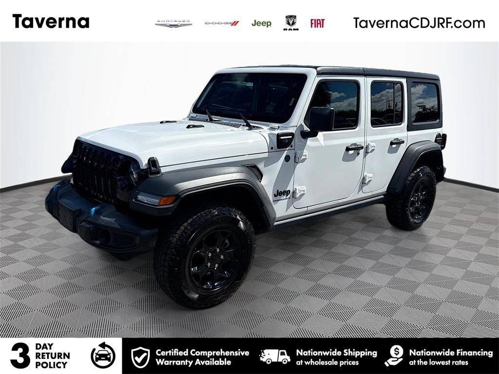 used 2023 Jeep Wrangler 4xe car, priced at $24,633