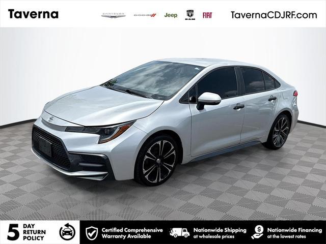 used 2021 Toyota Corolla car, priced at $12,350