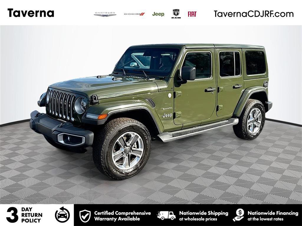 used 2021 Jeep Wrangler Unlimited car, priced at $27,790