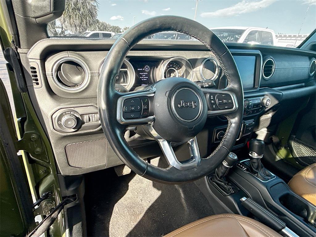 used 2021 Jeep Wrangler Unlimited car, priced at $27,672