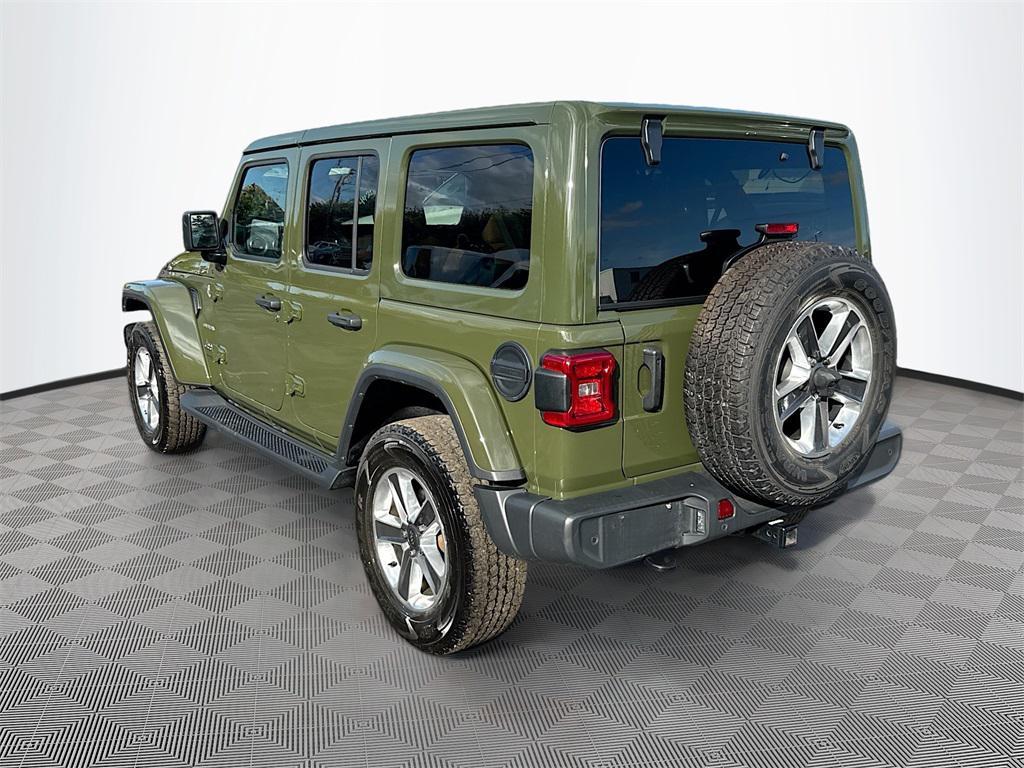 used 2021 Jeep Wrangler Unlimited car, priced at $27,672