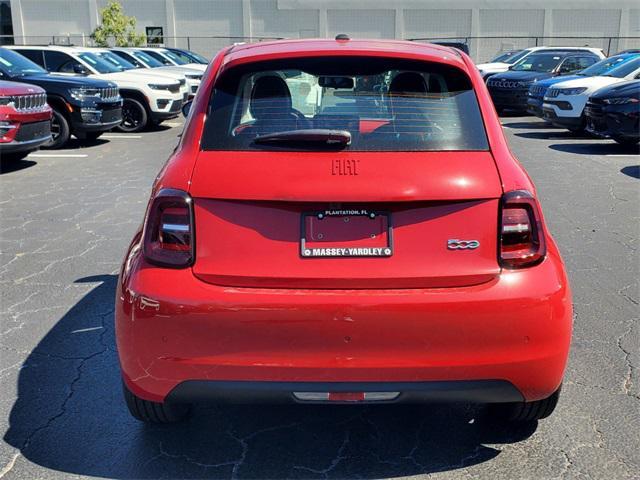 new 2024 FIAT 500e car, priced at $29,193