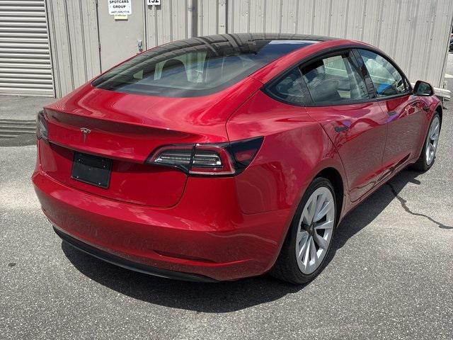 used 2023 Tesla Model 3 car, priced at $16,034