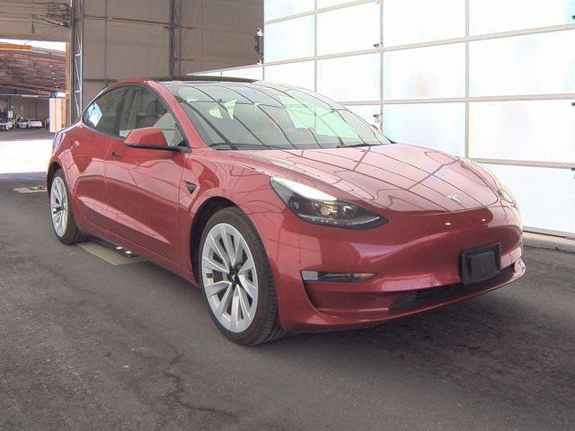 used 2022 Tesla Model 3 car, priced at $18,674