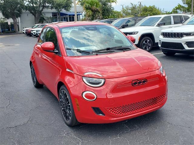 new 2024 FIAT 500e car, priced at $29,193