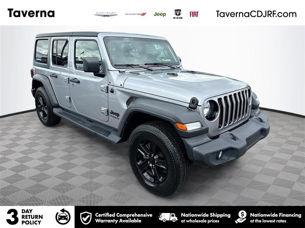 used 2021 Jeep Wrangler Unlimited car, priced at $24,685