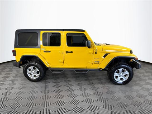 used 2021 Jeep Wrangler Unlimited car, priced at $28,749