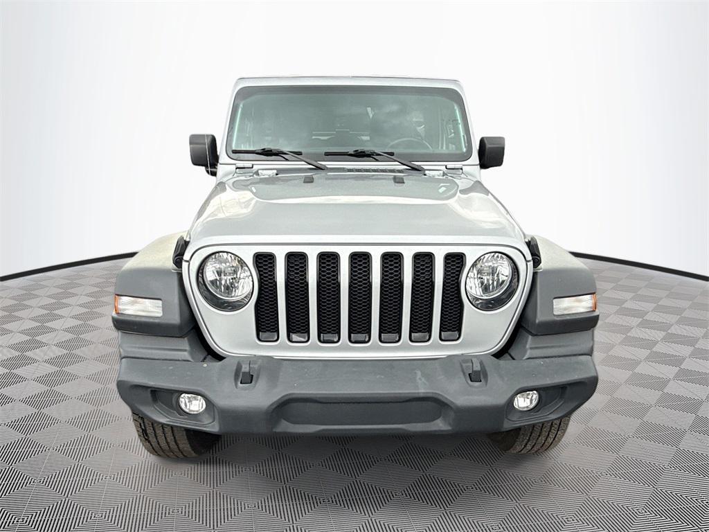 used 2022 Jeep Wrangler Unlimited car, priced at $28,396