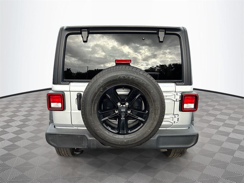 used 2022 Jeep Wrangler Unlimited car, priced at $28,396