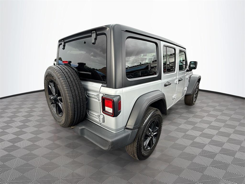 used 2022 Jeep Wrangler Unlimited car, priced at $28,396