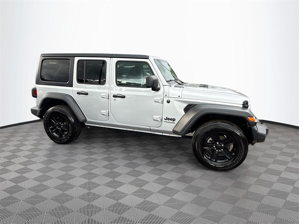 used 2022 Jeep Wrangler Unlimited car, priced at $28,396