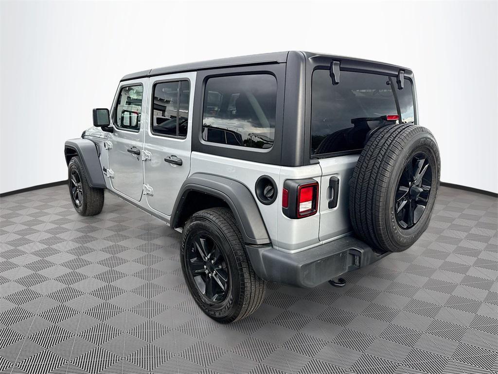 used 2022 Jeep Wrangler Unlimited car, priced at $28,396