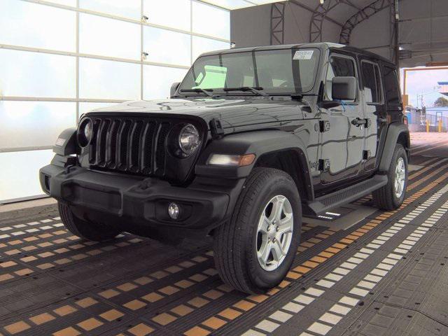used 2021 Jeep Wrangler Unlimited car, priced at $25,188