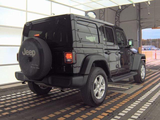used 2021 Jeep Wrangler Unlimited car, priced at $25,188