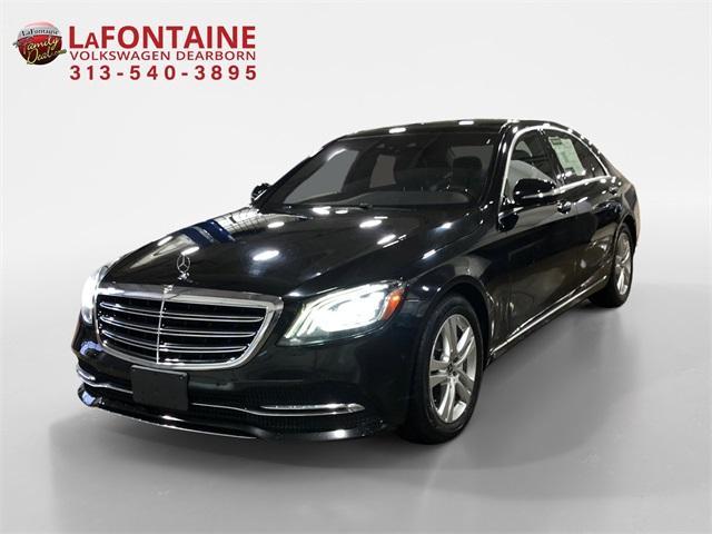 used 2018 Mercedes-Benz S-Class car, priced at $25,000