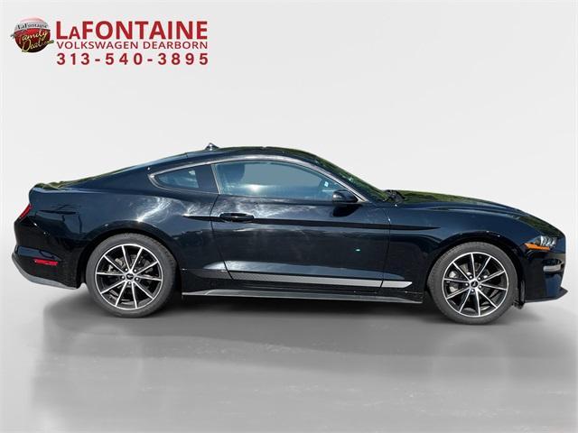 used 2021 Ford Mustang car, priced at $21,795