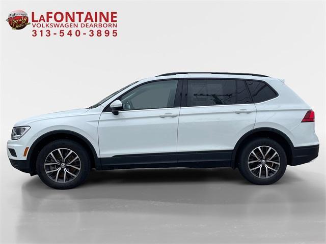 used 2021 Volkswagen Tiguan car, priced at $18,000