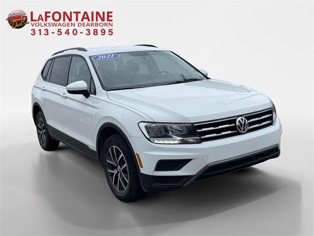 used 2021 Volkswagen Tiguan car, priced at $18,000