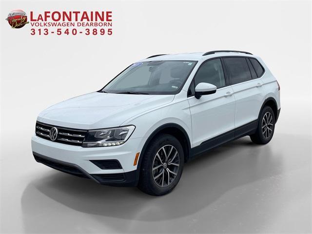 used 2021 Volkswagen Tiguan car, priced at $18,000