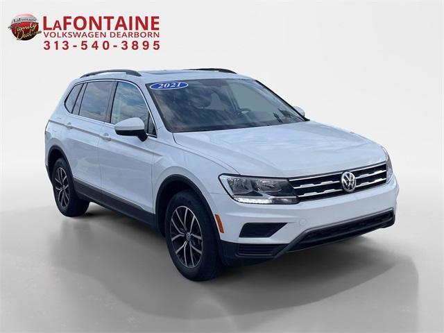 used 2021 Volkswagen Tiguan car, priced at $20,500