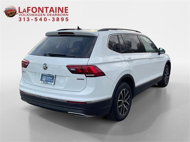 used 2021 Volkswagen Tiguan car, priced at $20,500