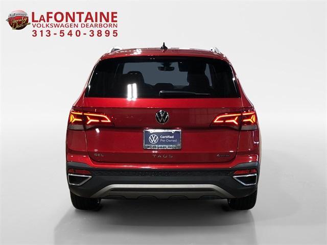 used 2022 Volkswagen Taos car, priced at $23,400