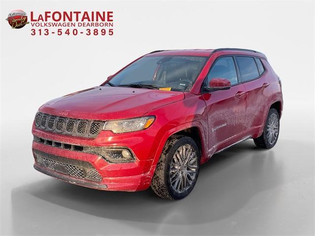 used 2023 Jeep Compass car, priced at $25,000