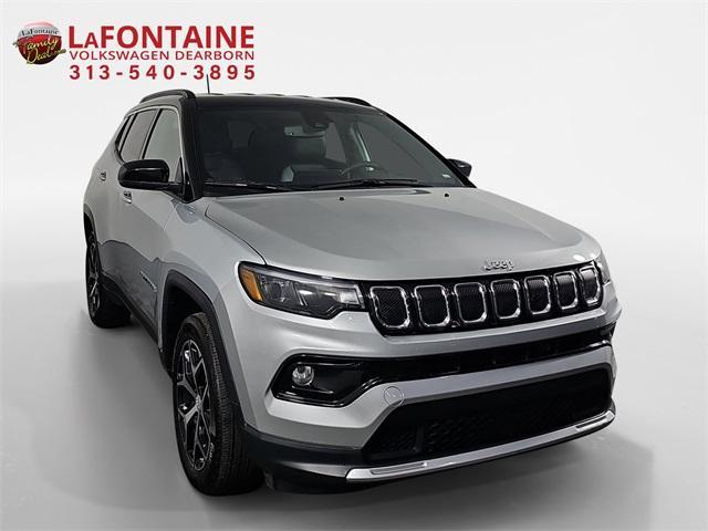 used 2024 Jeep Compass car, priced at $25,600