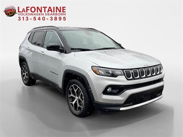 used 2024 Jeep Compass car, priced at $26,350