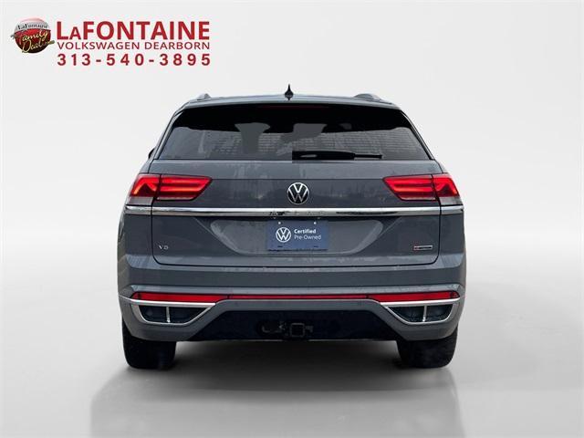 used 2022 Volkswagen Atlas Cross Sport car, priced at $33,499