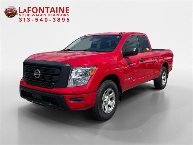 used 2021 Nissan Titan car, priced at $27,000