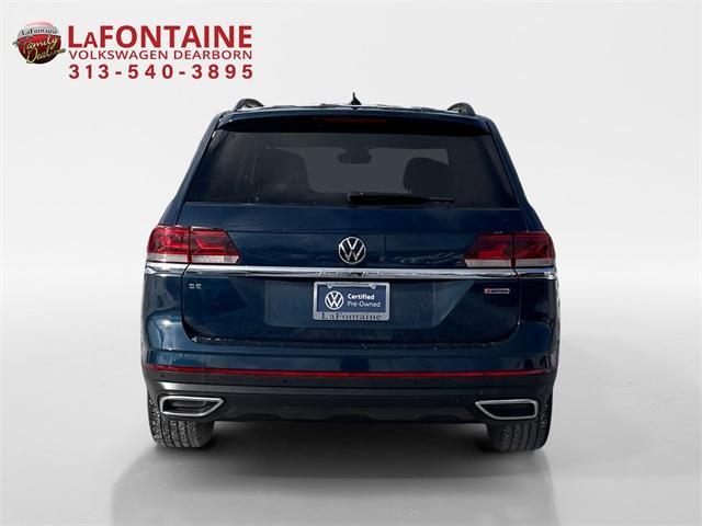 used 2022 Volkswagen Atlas car, priced at $26,199