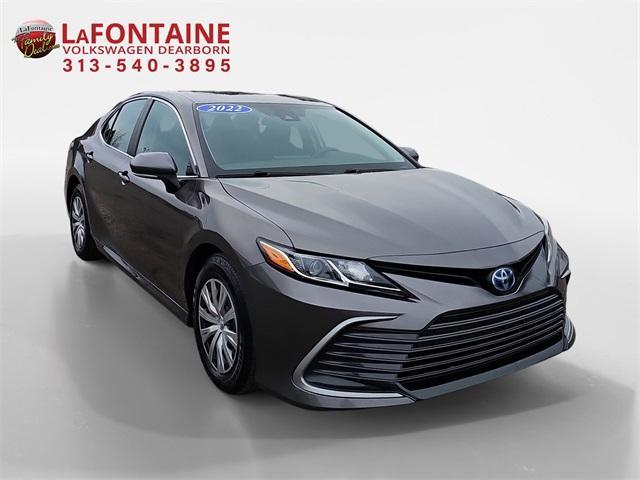 used 2022 Toyota Camry Hybrid car, priced at $21,700