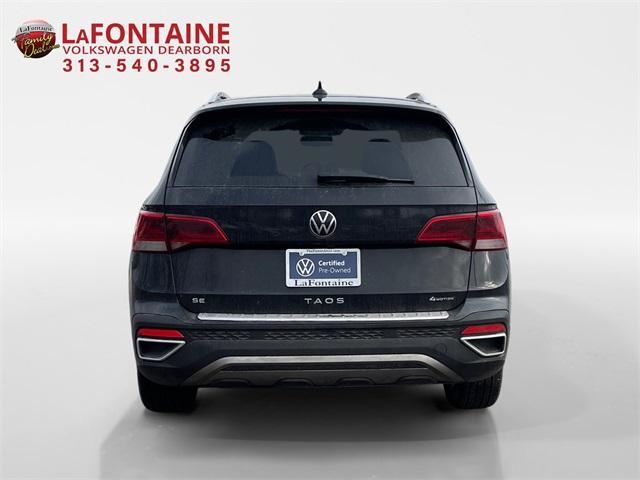 used 2022 Volkswagen Taos car, priced at $22,500