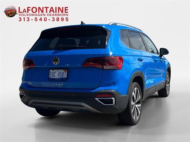 used 2024 Volkswagen Taos car, priced at $25,700