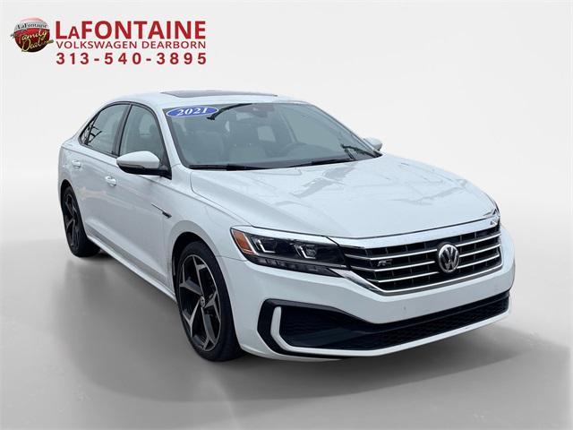 used 2021 Volkswagen Passat car, priced at $17,400