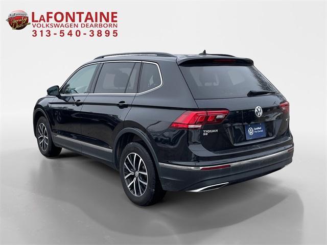 used 2021 Volkswagen Tiguan car, priced at $20,199