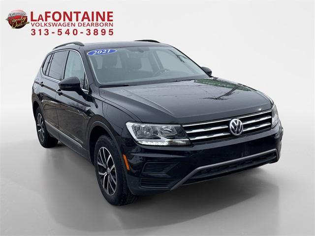 used 2021 Volkswagen Tiguan car, priced at $20,199