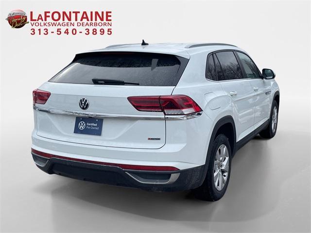 used 2021 Volkswagen Atlas Cross Sport car, priced at $20,000