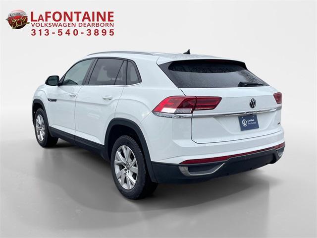 used 2021 Volkswagen Atlas Cross Sport car, priced at $20,000