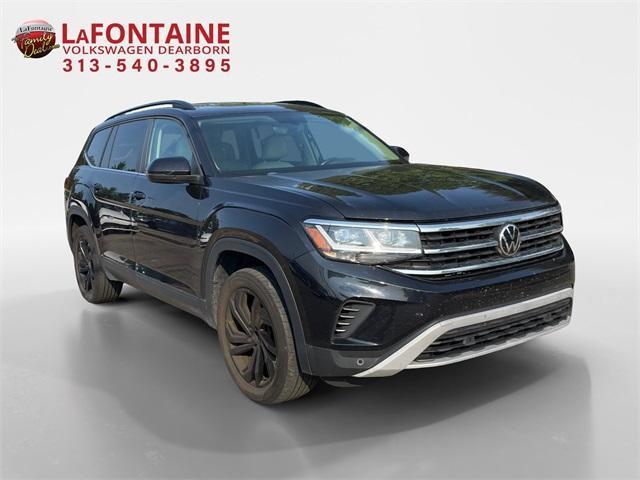 used 2021 Volkswagen Atlas car, priced at $23,500