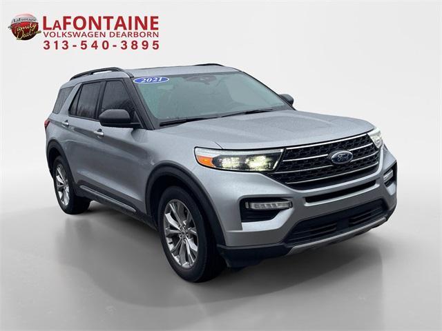 used 2021 Ford Explorer car, priced at $28,300