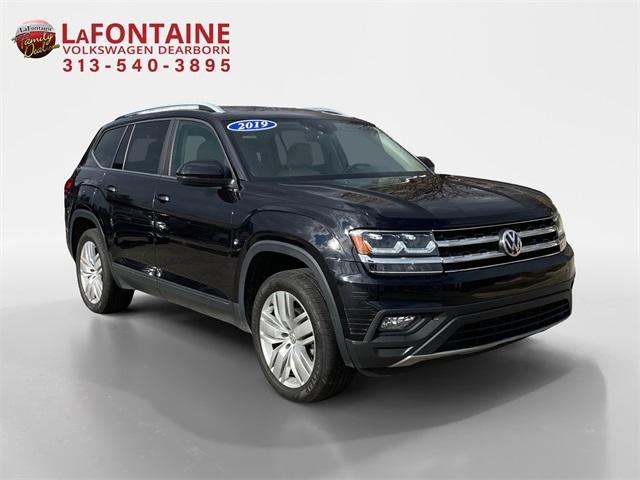 used 2019 Volkswagen Atlas car, priced at $21,478