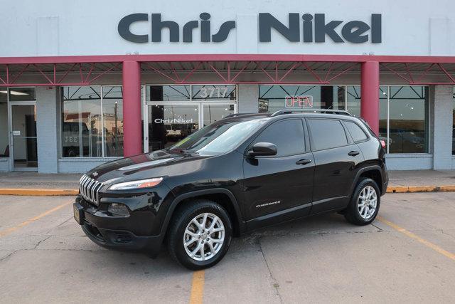 used 2015 Jeep Cherokee car, priced at $13,988