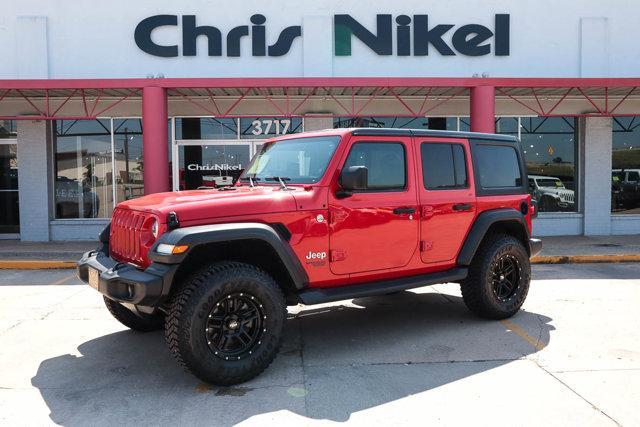 used 2020 Jeep Wrangler Unlimited car, priced at $34,988