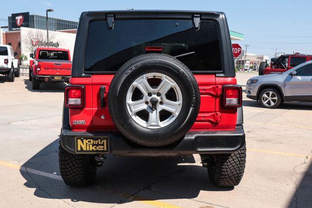 used 2020 Jeep Wrangler Unlimited car, priced at $34,988