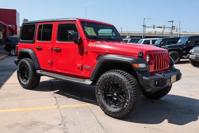 used 2020 Jeep Wrangler Unlimited car, priced at $34,988