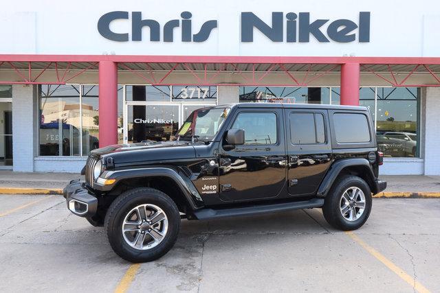 used 2021 Jeep Wrangler Unlimited car, priced at $34,188