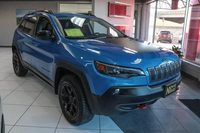 used 2022 Jeep Cherokee car, priced at $30,988