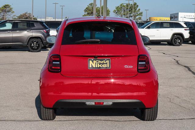 new 2024 FIAT 500e car, priced at $30,593